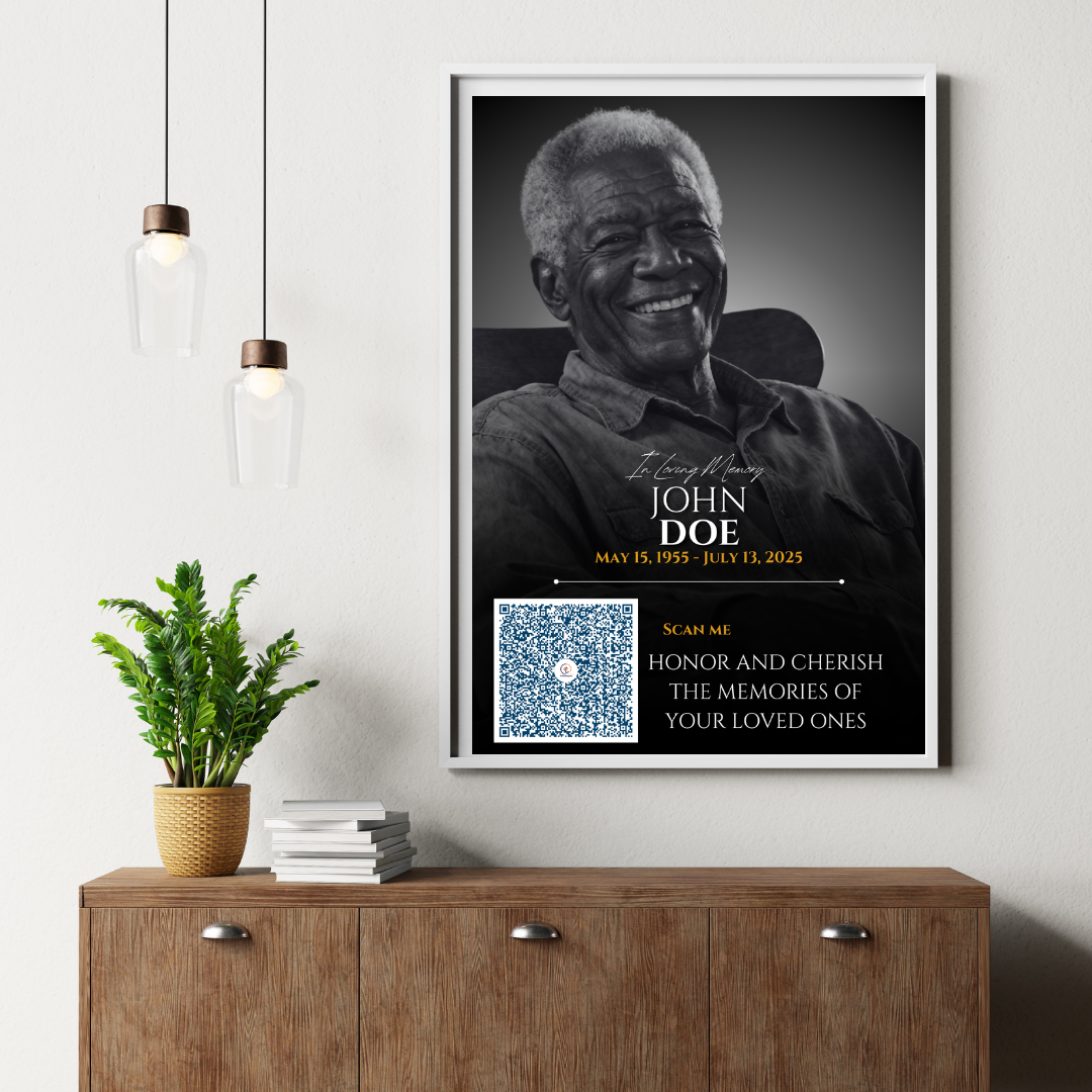 Family sharing memories together